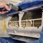 Klíma elpárologató mosása