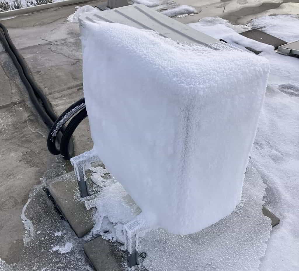 Jeges klíma kültéri egysége