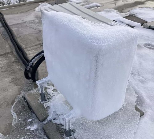 Jeges klíma kültéri egysége